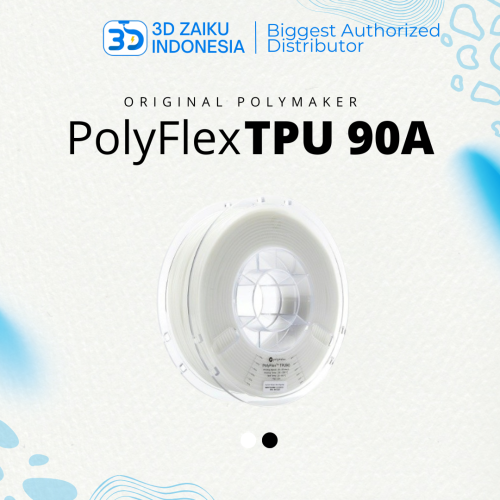 Original PolyMaker PolyFlex TPU 90A 3D Printer Flexible Filament
